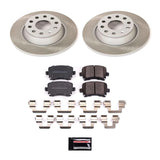 Power Stop 09-10 Volkswagen Tiguan Rear Semi-Coated Rotor Kit