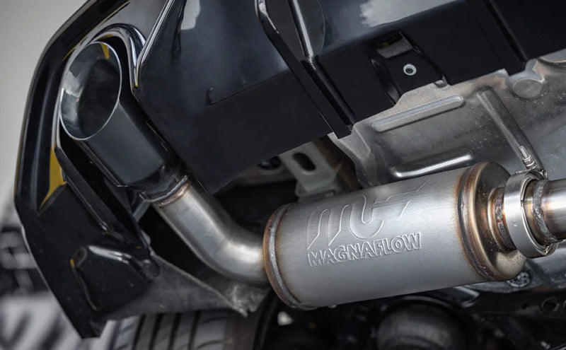 MagnaFlow 22-23 VW GTI NEO Cat-Back Exhaust Black Chrome Magnaflow
