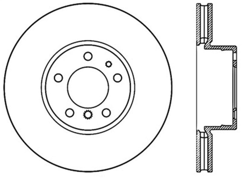 StopTech Drilled Sport Brake Rotor Stoptech