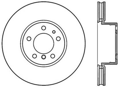 StopTech Drilled Sport Brake Rotor Stoptech