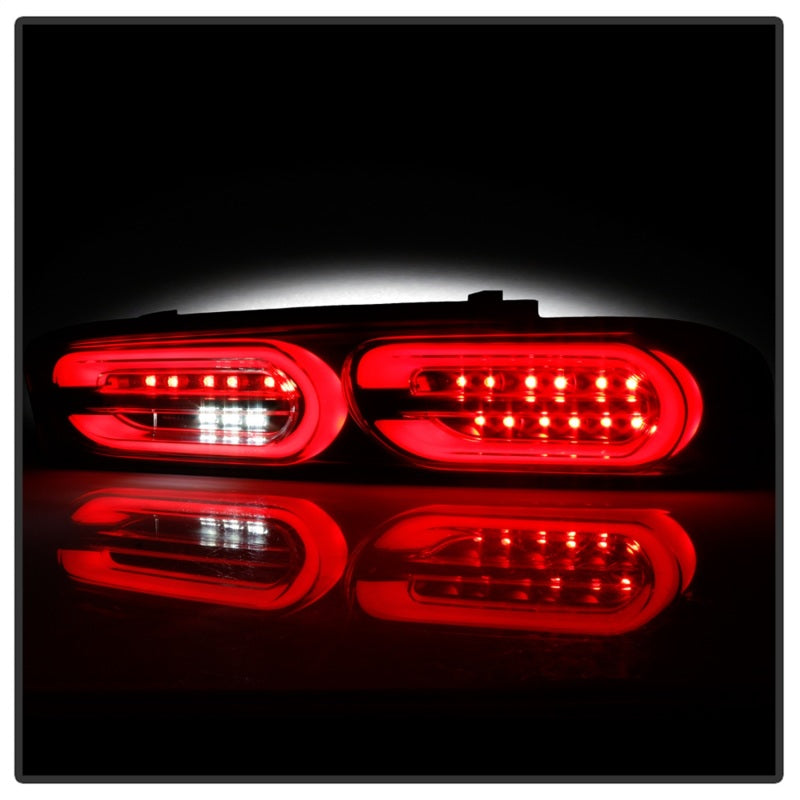 Spyder Chevy Camaro 16-18 (Do Not Fit Halogen Model) LED Tail Lights Black ALT-YD-CCAM16LED-SEQ-BK SPYDER