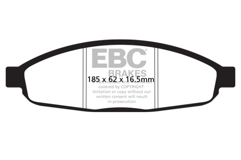 EBC GreenStuff Front Brake Pads - DP21688 EBC