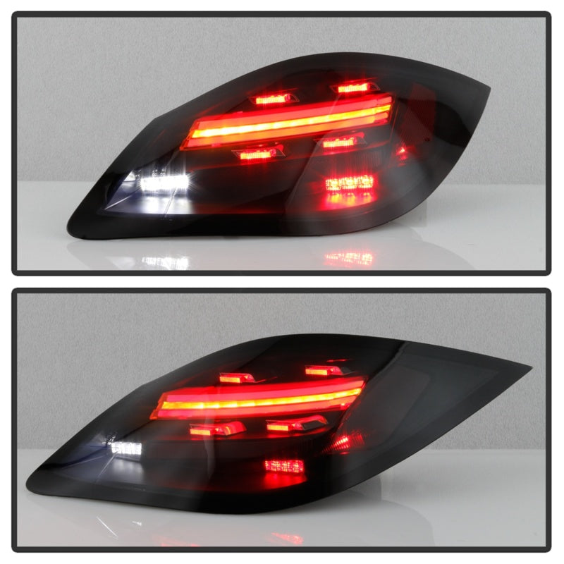 Spyder Porsche 987 Cayman 06-08 / Boxster 09-12 LED Tail Lights - Sequential Signal - Smoke SPYDER