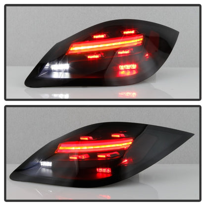 Spyder Porsche 987 Cayman 06-08 / Boxster 09-12 LED Tail Lights - Sequential Signal - Smoke SPYDER