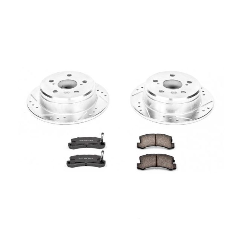 Power Stop 97-99 Lexus ES300 Rear Z23 Evolution Sport Brake Kit PowerStop