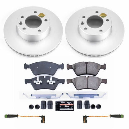 Power Stop 05-10 Mercedes-Benz G55 AMG Front Z17 Evolution Geomet Coated Brake Kit PowerStop