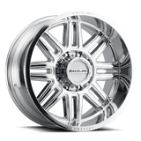 Raceline 948C Split 20x9in / 6x135 BP / 18mm Offset / 87.1mm Bore - Chrome Wheel