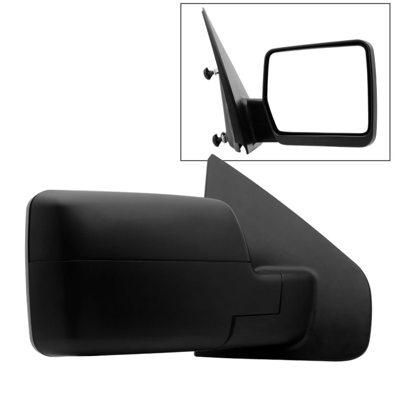 Xtune Ford F150 04-06 Manual OE Mirror Right MIR-03348MB-M-R SPYDER