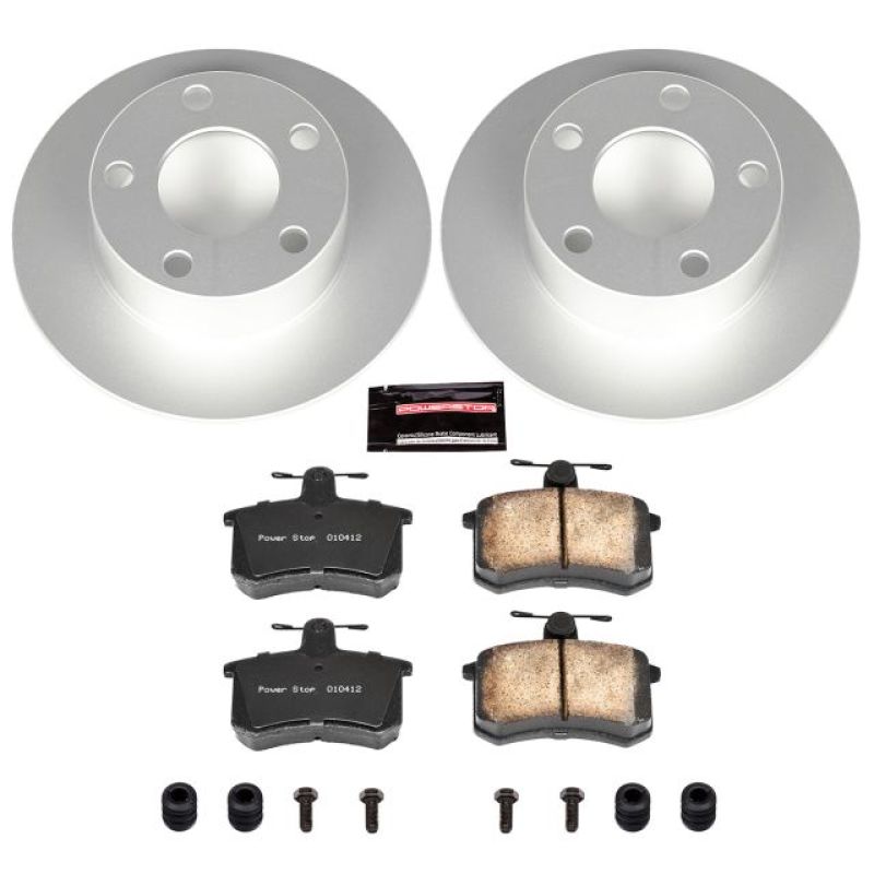 Power Stop 95-97 Audi A6 Rear Z23 Evolution Sport Coated Brake Kit PowerStop