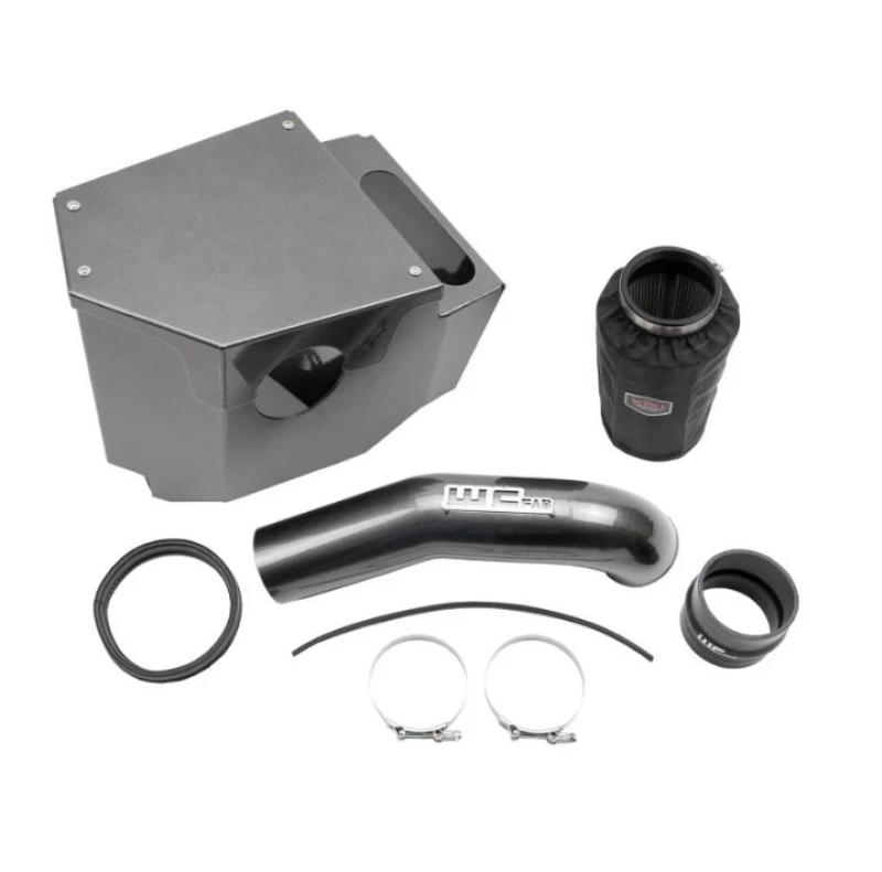 Wehrli 20-21 Chevrolet 6.6L L5P Duramax 4in Intake Kit - Gloss Black Wehrli