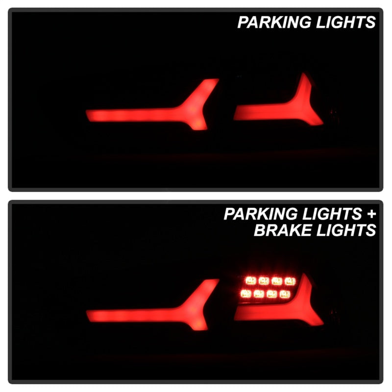Spyder Mitsubishi Lancer/Evolution X 08-14 V2 LED Tail Lights - Black Smoke ALT-YD-ML08V2-SEQ-BSM SPYDER