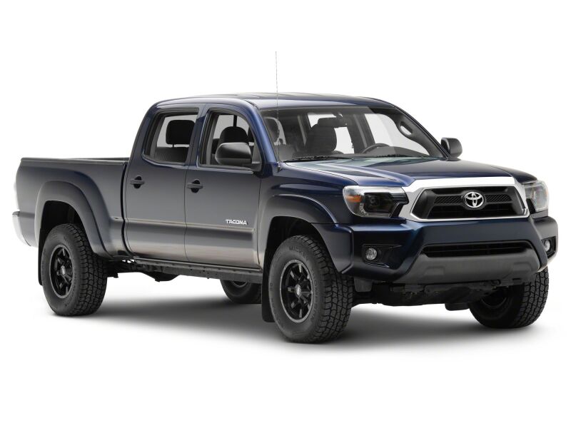 Raxiom 12-15 ToyotaTacoma Axial Series Switchback Projector Headlights- Black Housing- Clear Lens