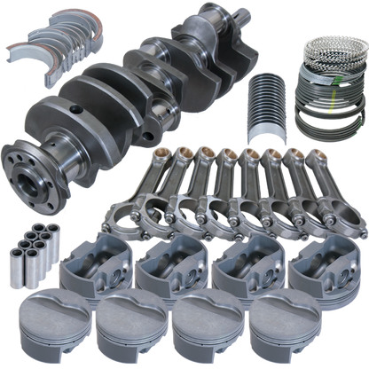 Eagle Pontiac 400 4.250in Crank 6.800in I-Beam Rods -6cc Flat Top 4.185in Pistons Rotating Assembly