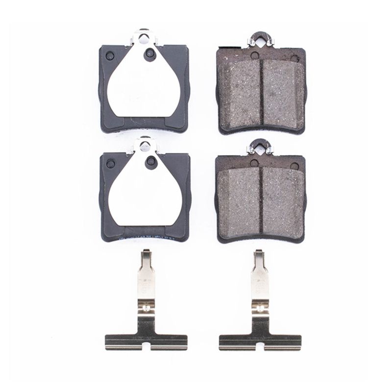 Power Stop 04-08 Chrysler Crossfire Rear Z17 Evolution Ceramic Brake Pads w/Hardware PowerStop