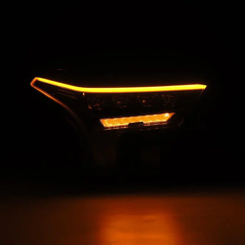 AlphaRex 880861 22-23 Toyota Tundra NOVA-Series Headlights Alpha-Blk w/White DRL - Req 810029 OR 810030 AlphaRex