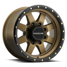 Load image into Gallery viewer, Raceline 935BZ Defender 17x9in / 5x127 BP / -12mm Offset / 83.82mm Bore - Bronze Wheel