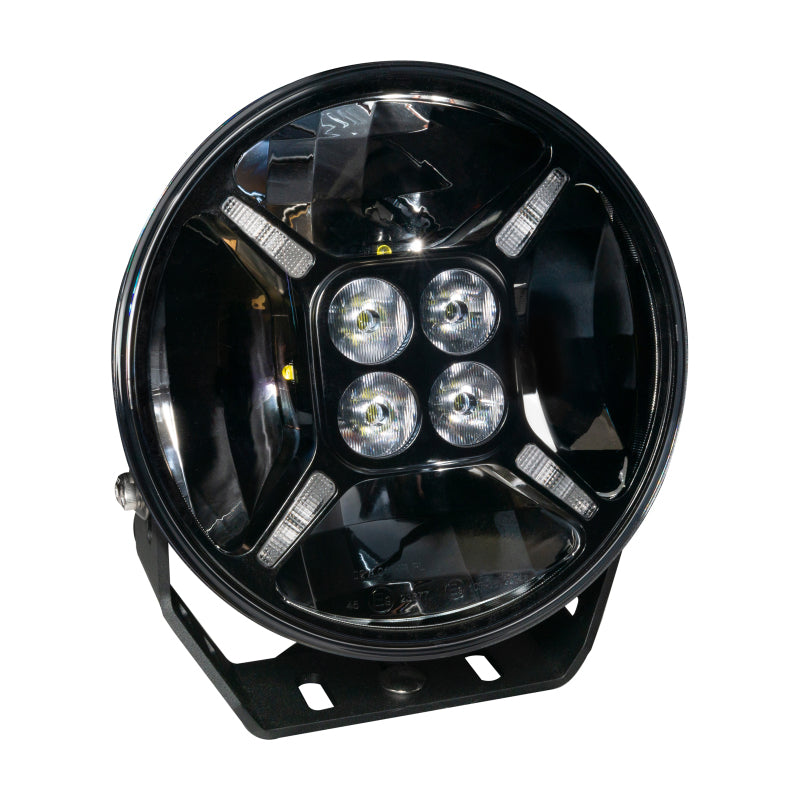 Oracle Multifunction 120w LED Spotlight (Round Post Mount)