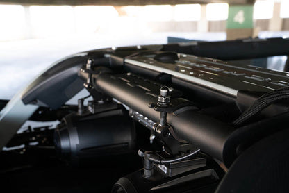 DV8 Offroad 21-22 Ford Bronco 4dr Rear Speaker & Light Mount Bar DV8 Offroad