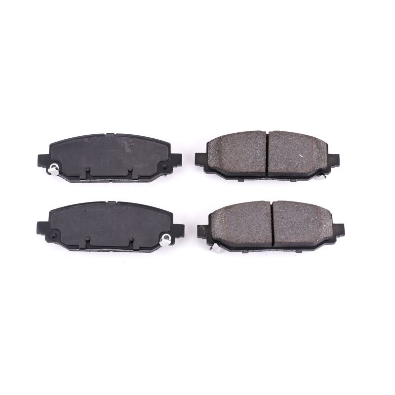 Power Stop 18-19 Jeep Wrangler Rear Z16 Evolution Ceramic Brake Pads PowerStop