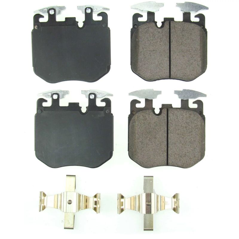 Power Stop 17-19 BMW 540i Front Z17 Evolution Ceramic Brake Pads w/Hardware PowerStop
