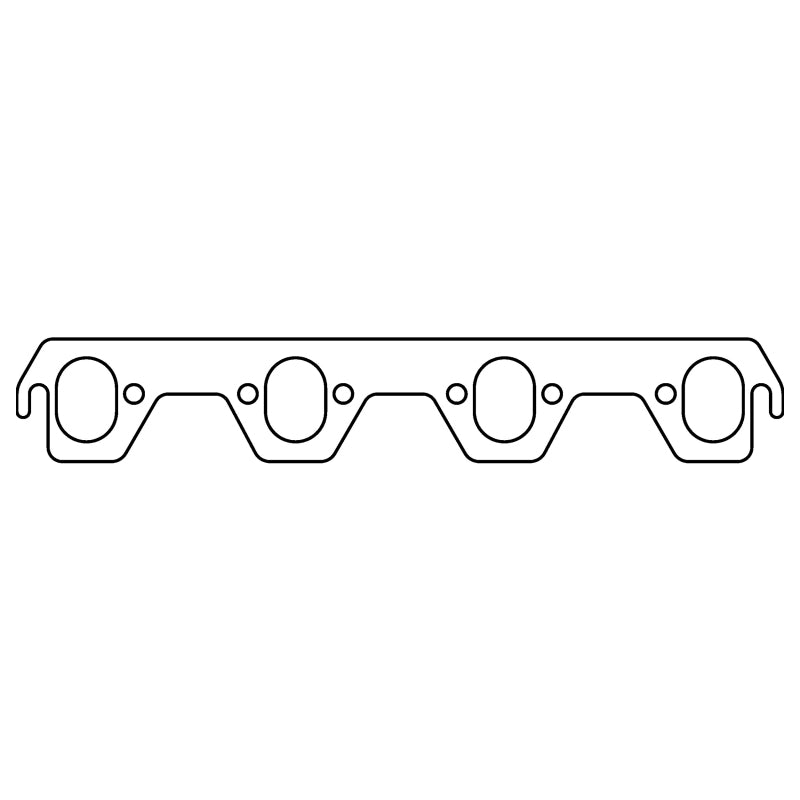 Cometic Ford 302/351 Small Block V8 .094in HTG Exhaust Manifold Gskt Set-1.750in x 1.250in Oval Port Cometic Gasket