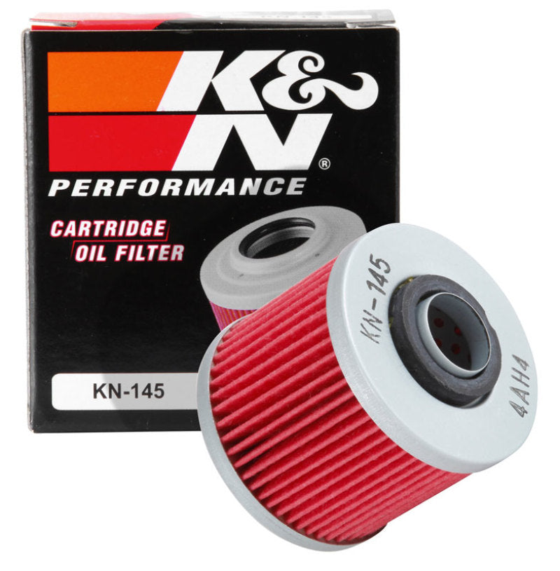 K&N Yamaha / MUZ / MZ / Sachs / Aprilia / Derbi 2.156in OD x 2.313in H Oil Filter K&N Engineering