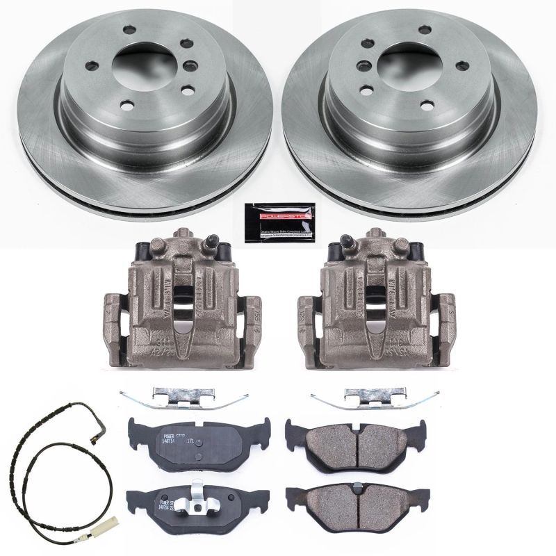 Power Stop 2006 BMW 325xi Rear Autospecialty Brake Kit w/Calipers PowerStop