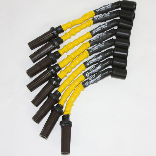 Granatelli 2014-2023 GM LS/LT Truck/SUV Yellow Coil-Near-Plug Ignition Wire Kit - Part 28-5362HTY
