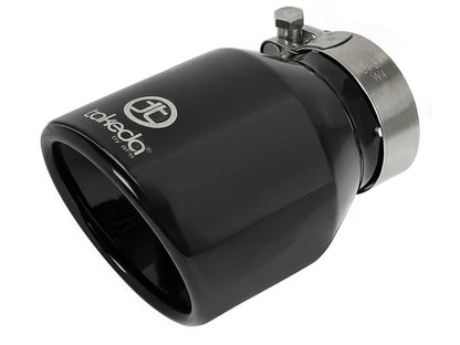 afe Takeda Universal Exhaust Tip 2-1/2 IN Inlet x 4 IN Outlet x 6 IN L