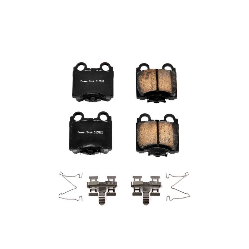 Power Stop 98-05 Lexus GS300 Rear Z17 Evolution Ceramic Brake Pads w/Hardware PowerStop