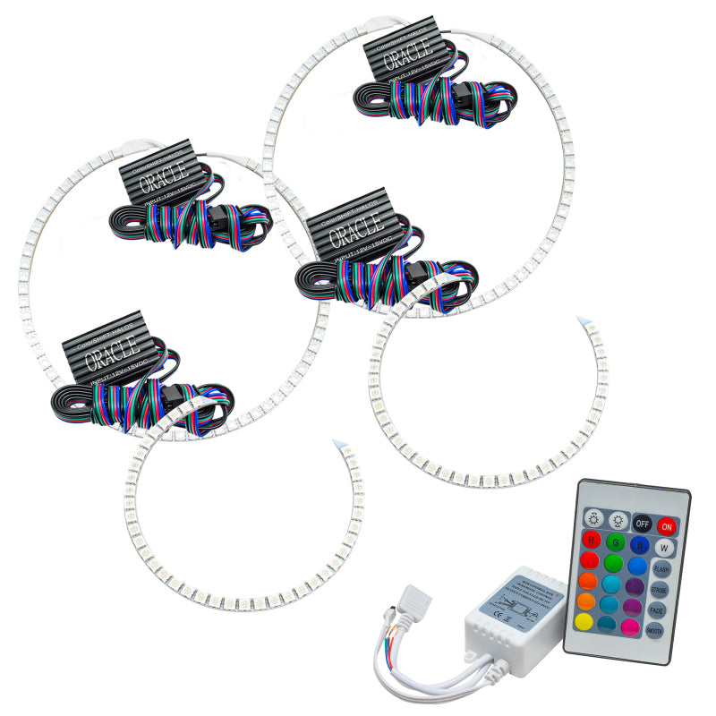 Oracle Toyota Sequoia 08-16 Halo Kit - ColorSHIFT w/ Simple Controller ORACLE Lighting