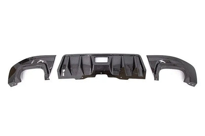 OLM LE Dry Carbon Fiber Rear Diffuser - 2015-2021 Subaru WRX / STI