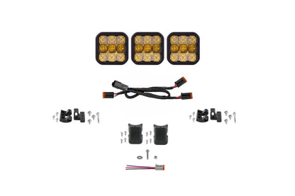 Diode Dynamics Stage Series SS5 CrossLink LED Light Bar (3-Pod / 4-Pod / 5-Pod)