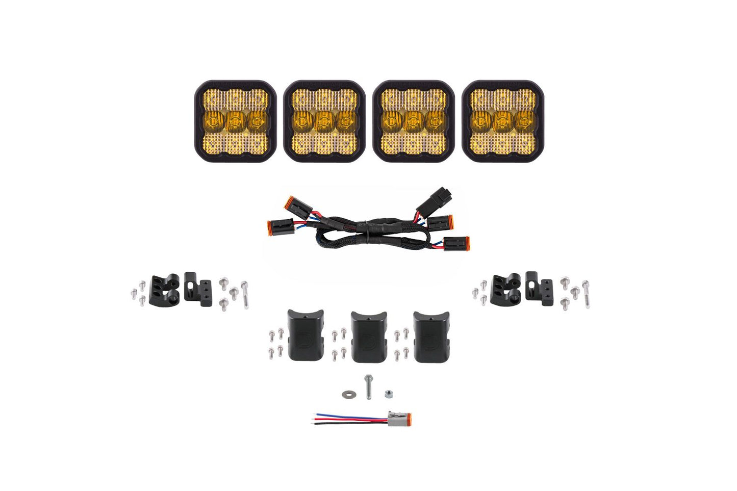 Diode Dynamics Stage Series SS5 CrossLink LED Light Bar (3-Pod / 4-Pod / 5-Pod)