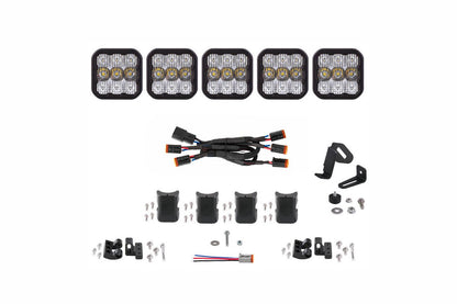 Diode Dynamics Stage Series SS5 CrossLink LED Light Bar (3-Pod / 4-Pod / 5-Pod)