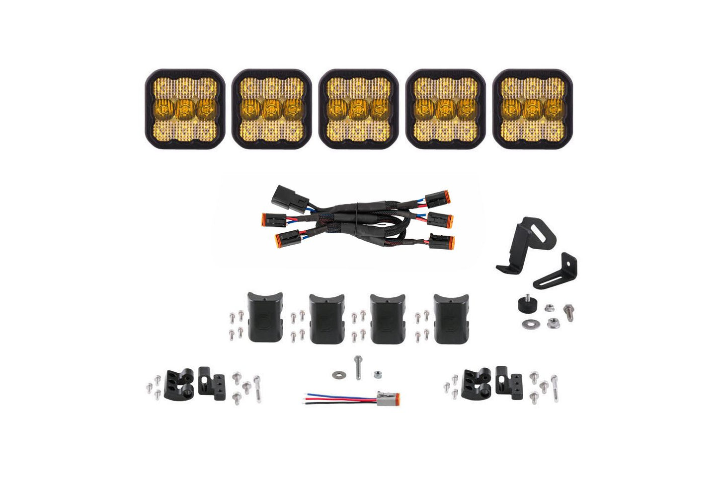 Diode Dynamics Stage Series SS5 CrossLink LED Light Bar (3-Pod / 4-Pod / 5-Pod)