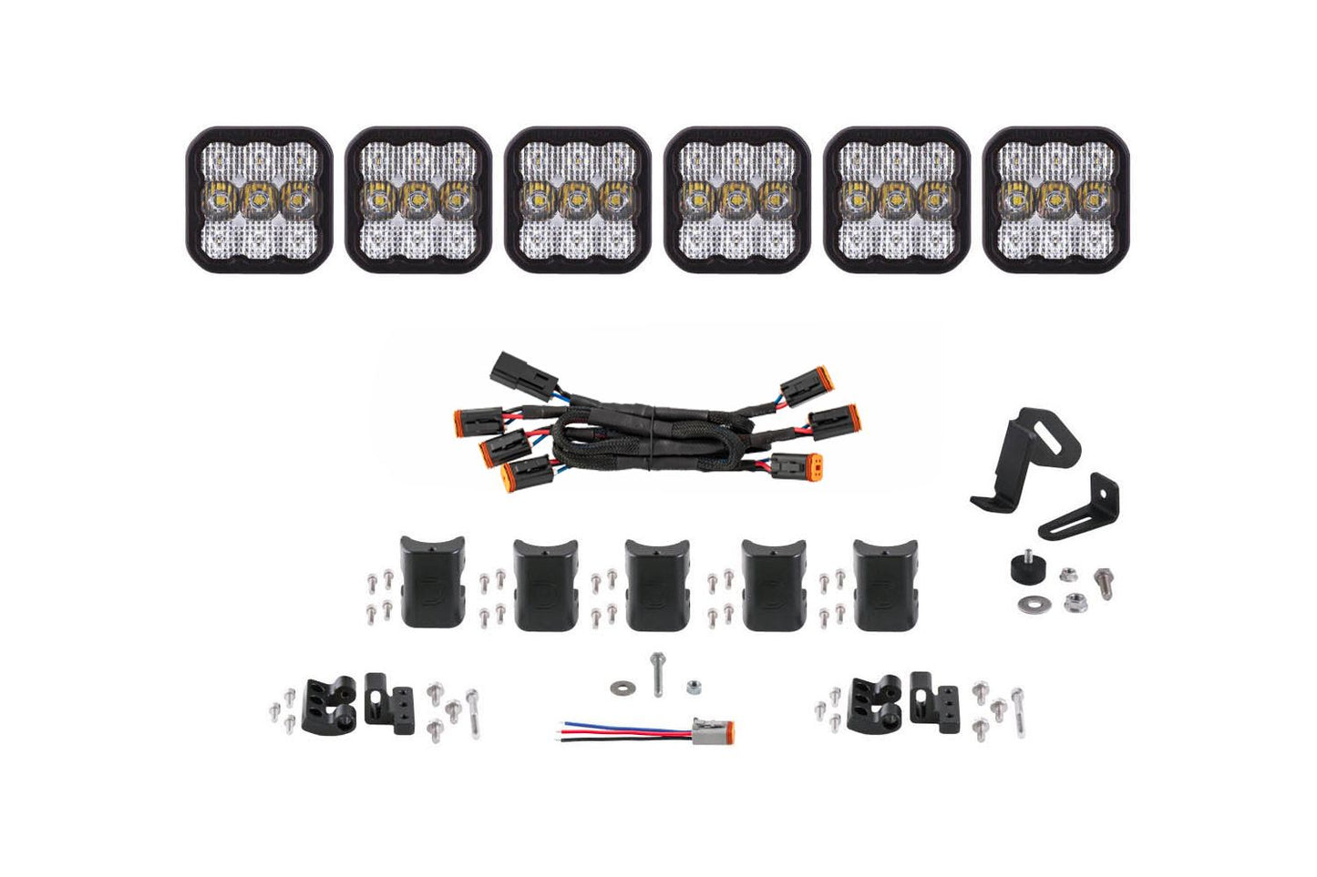 Diode Dynamics Stage Series SS5 CrossLink LED Light Bar (6-Pod / 7-Pod / 8-Pod)