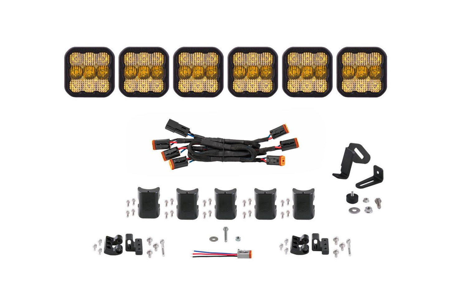 Diode Dynamics Stage Series SS5 CrossLink LED Light Bar (6-Pod / 7-Pod / 8-Pod)