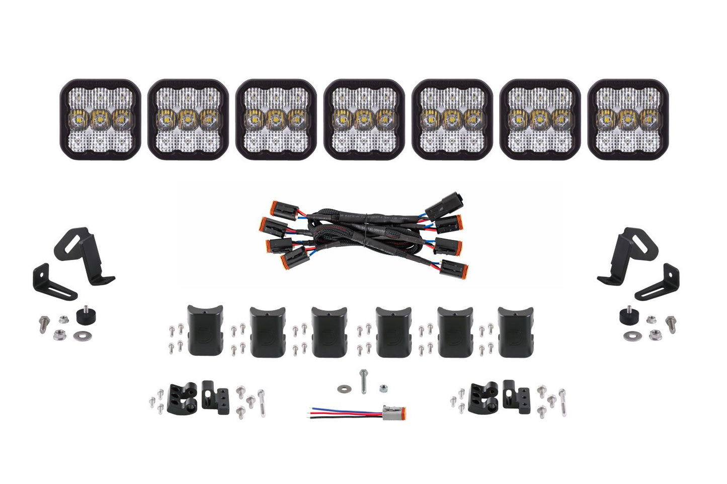 Diode Dynamics Stage Series SS5 CrossLink LED Light Bar (6-Pod / 7-Pod / 8-Pod)