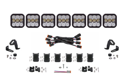 Diode Dynamics Stage Series SS5 CrossLink LED Light Bar (6-Pod / 7-Pod / 8-Pod)