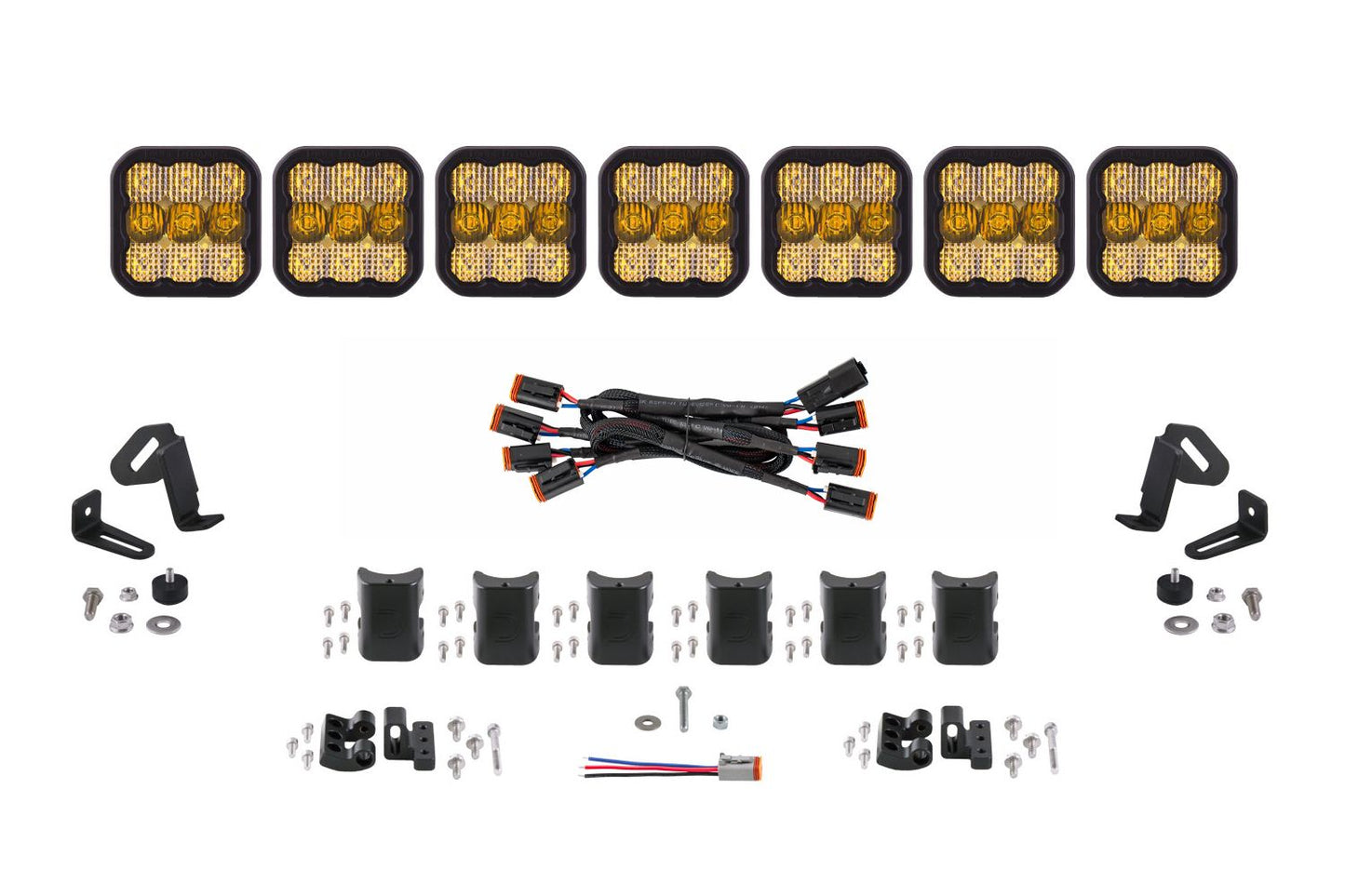 Diode Dynamics Stage Series SS5 CrossLink LED Light Bar (6-Pod / 7-Pod / 8-Pod)