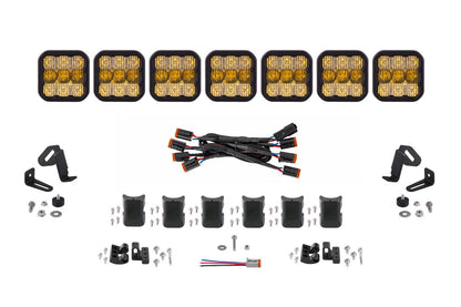 Diode Dynamics Stage Series SS5 CrossLink LED Light Bar (6-Pod / 7-Pod / 8-Pod)