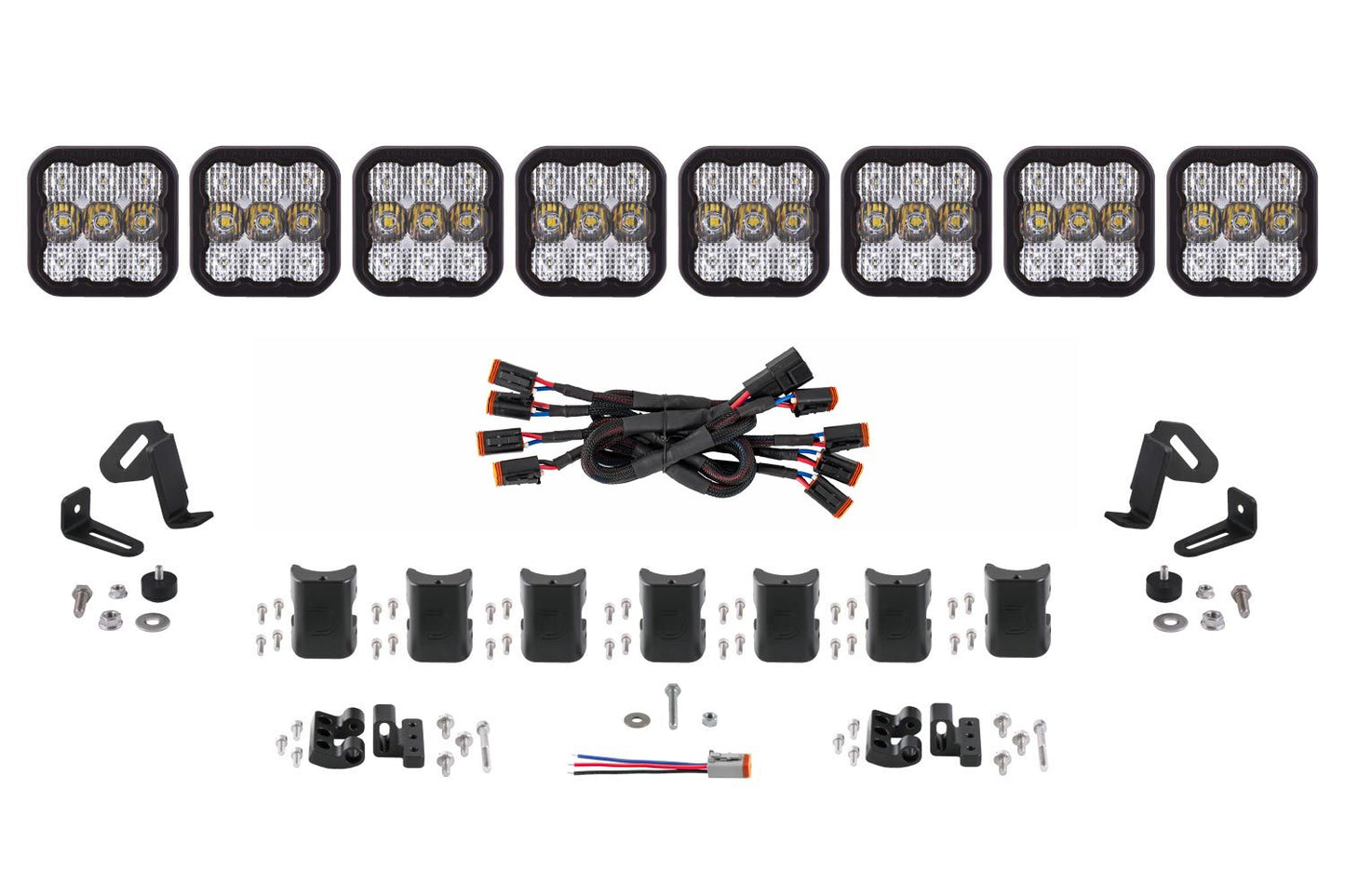 Diode Dynamics Stage Series SS5 CrossLink LED Light Bar (6-Pod / 7-Pod / 8-Pod)