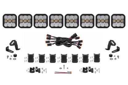 Diode Dynamics Stage Series SS5 CrossLink LED Light Bar (6-Pod / 7-Pod / 8-Pod)