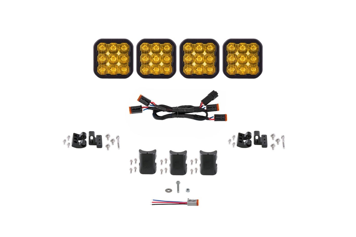 Diode Dynamics Stage Series SS5 CrossLink LED Light Bar (3-Pod / 4-Pod / 5-Pod)