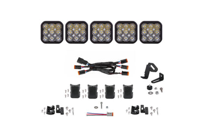 Diode Dynamics Stage Series SS5 CrossLink LED Light Bar (3-Pod / 4-Pod / 5-Pod)