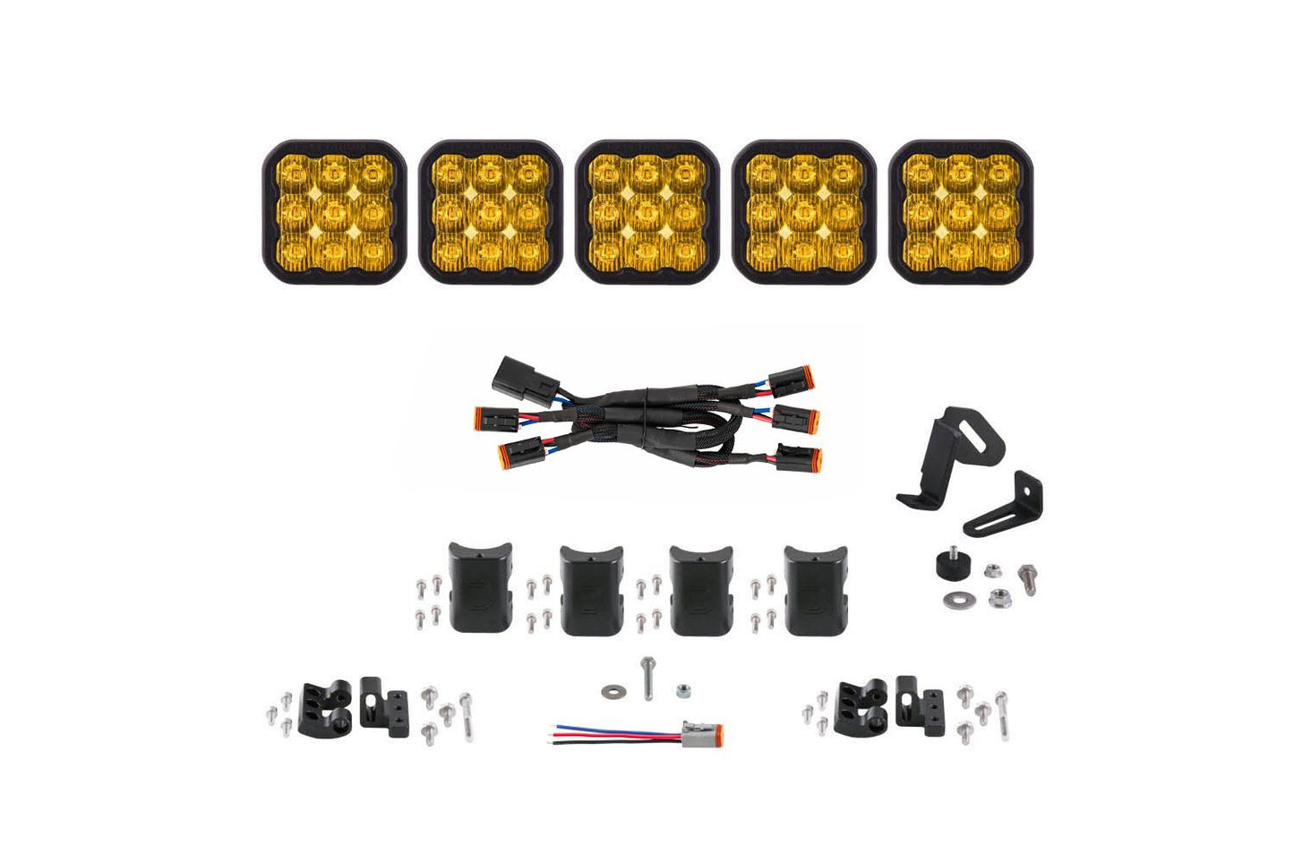 Diode Dynamics Stage Series SS5 CrossLink LED Light Bar (3-Pod / 4-Pod / 5-Pod)