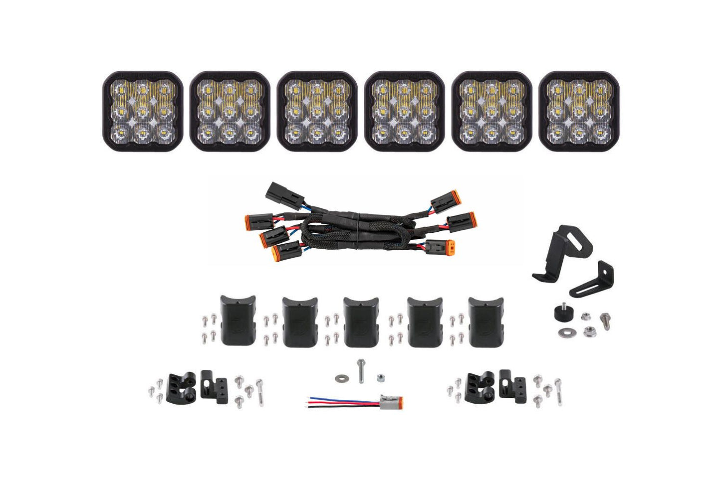 Diode Dynamics Stage Series SS5 CrossLink LED Light Bar (6-Pod / 7-Pod / 8-Pod)