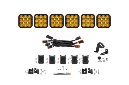Diode Dynamics Stage Series SS5 CrossLink LED Light Bar (6-Pod / 7-Pod / 8-Pod)