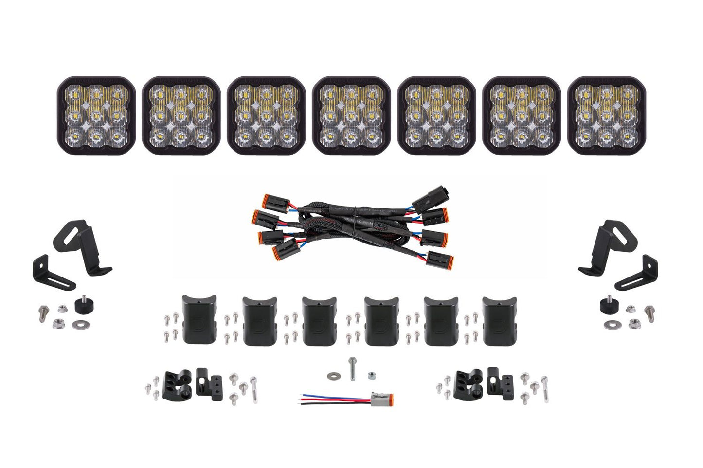 Diode Dynamics Stage Series SS5 CrossLink LED Light Bar (6-Pod / 7-Pod / 8-Pod)